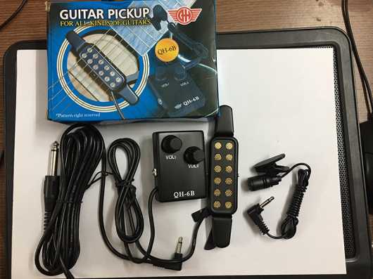 pickup guitar QH6B có mic